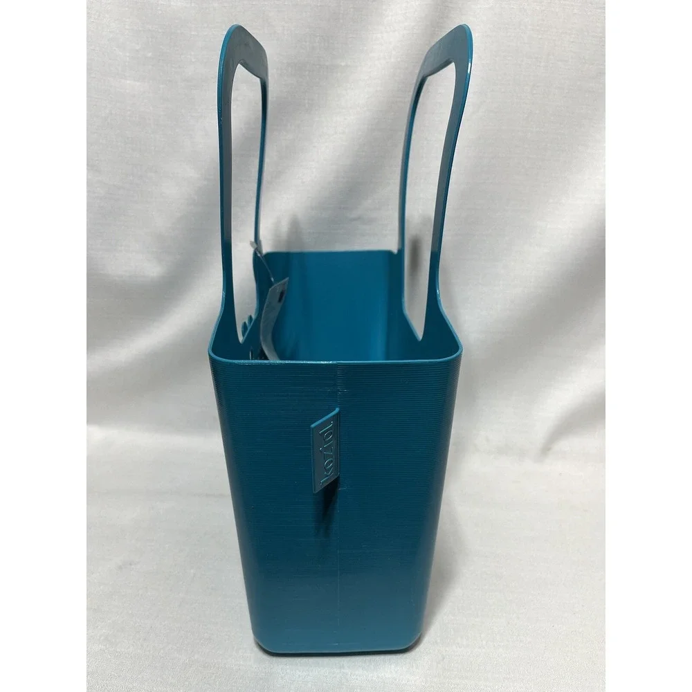 Koziol Alice Floral Bag Blue Plastics Shopper New Germany Shipped From USA